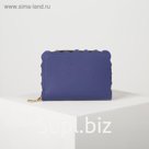 Визитница, 11 листов, цвет синий