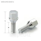 Болт M14x1,5, 71/45, hex17, конус, хром