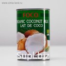 Органическое кокосовое молоко "FOCO" 10-12%, 400 мл