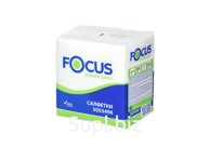 САЛФЕТКИ БУМАЖНЫЕ FOCUS ECONOMIC CHOICE 24*24 100 ШТ