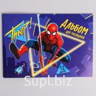 Альбом для рисования А5, 12 л., "Супергерой", Человек-паук