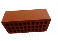 Кирпич полуторный керамический щелевой гладкий и рифлёный