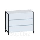 Комод Т401, 940х449х755, Белый