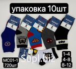 Носки детские ГЕРОИ (1 пара). Размер на 4-8 лет