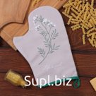 Варежка-прихватка «Доляна» Live is good, 20×28 см, 35% хлопок, 65% п/э, ватин 250 г/м²