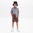 Шорты для мальчика MINAKU: Casual collection KIDS, шоколадные, рост 152 см