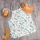 Фартук новогодний "Этель" Leaves 60х70см, 100% хлопок, репс 210 г/м2