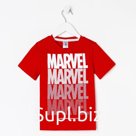 Футболка MARVEL, рост 86-92, красный