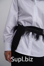Belt with feathers. Model: BLT