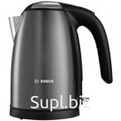 Чайник электрический Bosch TWK7805, 1,7л, 2200Вт, нержавеющая сталь, черный