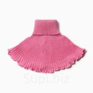 Манишка детская, розовая, размер L (8 лет)