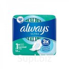 Прокладки женские «Always» Ultra Normal, 14 шт