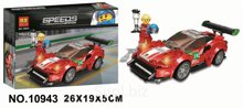 Конструктор BELA 10943 Speeds Champion Феррари Scuderia Corsa 185 дет. 26х19х5 см
