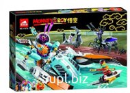 Конструктор 11574 Monkey Катер Сэнди 410 дет. 41х28х6 см