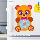 Вышивка крестиком на магните «Медвежонок». Набор для творчества