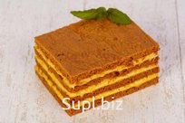 ЭЛИЗА, Пирожное медовое (крем сливочный)