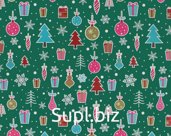 Wrapping paper for Christmas tree decorations, 70x100cm, 80g density, color: green