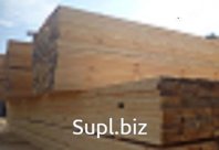 Edged boards made of pine and spruce