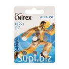 Батарейка алкалиновая Mirex, LR921, AG6, 1.5В, блистер, 6 шт