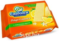 Вафли Ретро с лимонным вкусом 0,300 СЛАДОНЕЖ