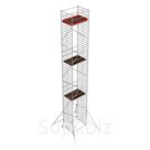 Алюминиевая Вышка-тура KRAUSE STABILO серия 50 2,0х1,5 м РВ 14,4 м (Арт.735317)