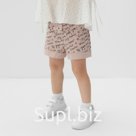 Шорты для девочки MINAKU: Cotton Collection, пудровые, рост 104 см