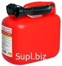 ZiPOWER Канистра пластиковая  для топлива, 5л. цвет красный.