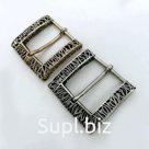 Пряжка для ремня декоративная винтажная ZK-052