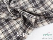 Фуле Бежевые полосы на графите