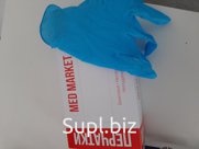 Перчатки виниловые одноразовые