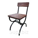 Уличная мебель из металла (профильная труба) Стул ДТ-5 380х470хН810