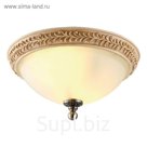 Светильник "Ivory" 2x40W E14 бронза 36x36x18 см