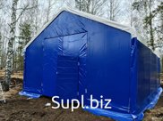 Прямостенный ангар, склад, гараж, цех с гарантией Арт: J-455; RAL34