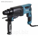 Перфоратор Makita HR 2600 SDS-plus. 800 Вт,2 реж, 2,9 Дж,0-4600 уд./мин, 2,8 кг