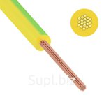 Провод ПуГВ (ПВ-3) 6 мм², Rexant, желто-зеленый {01-8621-3} (200 м.)