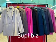 Пиджаки сводоного кроя двубортные (oversize). Артикул 135