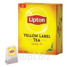 Чай LIPTON (Липтон) «Yellow Label», черный, 100 пакетиков с ярлычками по 2 г