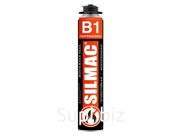 Противопожарная Всесезонная профессиональная монтажная пена SILMAC  B1, 850млот - 10°C  до +35°C