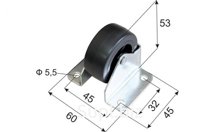 Колесная опора 445м(305)