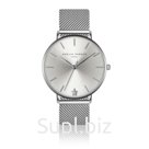 Коллекция Capsule Grey
Диаметр корпуса 38 мм 
Размер ушка 18 мм
Покрытие корпуса IP (ионное) покрытие 
Цвет корпуса Серебряный
Закаленное минеральное стекло
Ма…