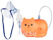 Ингалятор, небулайзер Omron Neko Kat MRU детский NE-C303M-KDRU оранжевый