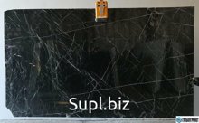 Мрамор Negro Marquina 30 мм в слэбах