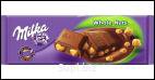 Молочный шоколад Милка с цельным фундуком 250 г / Milka Whole Nuts 250g
