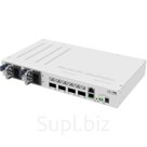 Коммутатор MikroTik CRS504-4XQ-IN 1x100Mb управляемый