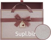 Gift box 29x21x9.5cm, 2 colors (dusty rose, peach)