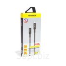 Интерфейсный кабель Awei Type-C to Type-C CL-117T 100W 5A 1m Чёрный