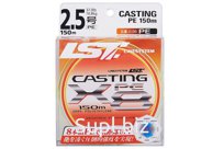 Шнур LINESYSTEM Casting PE X8 #0.6 (150m) yellow