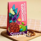 Льняное печенье «Настроение», вкус яблоко и облепиха, 60 г. БЕЗ ГМО