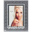 Фоторамка стеклянная 10*15см OfficeSpace "Орнамент", серебро