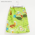 Полотенце банное Килт №277 цв.зел 60х150см вафля 160г/м хл100%